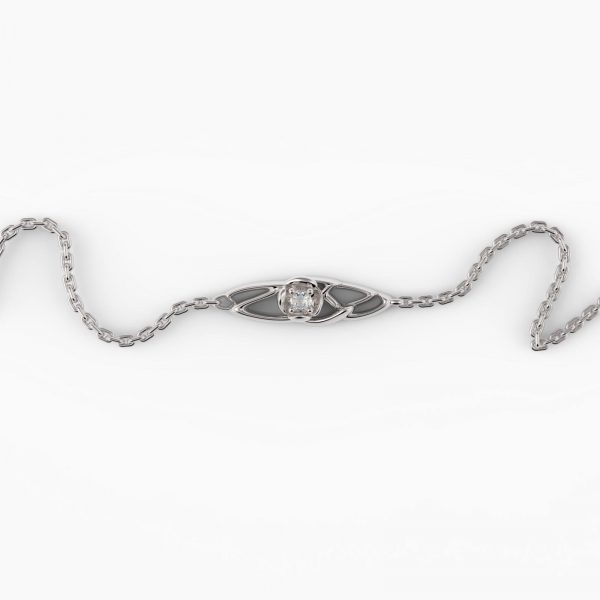 fiore Armband Silber